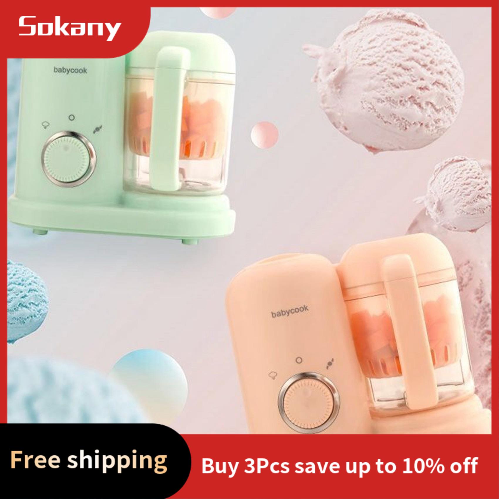 Baby Food Maker And Steamer - A68M-Babyvoeding Maker, Multifunctionele Stoomboot Grinder Blender