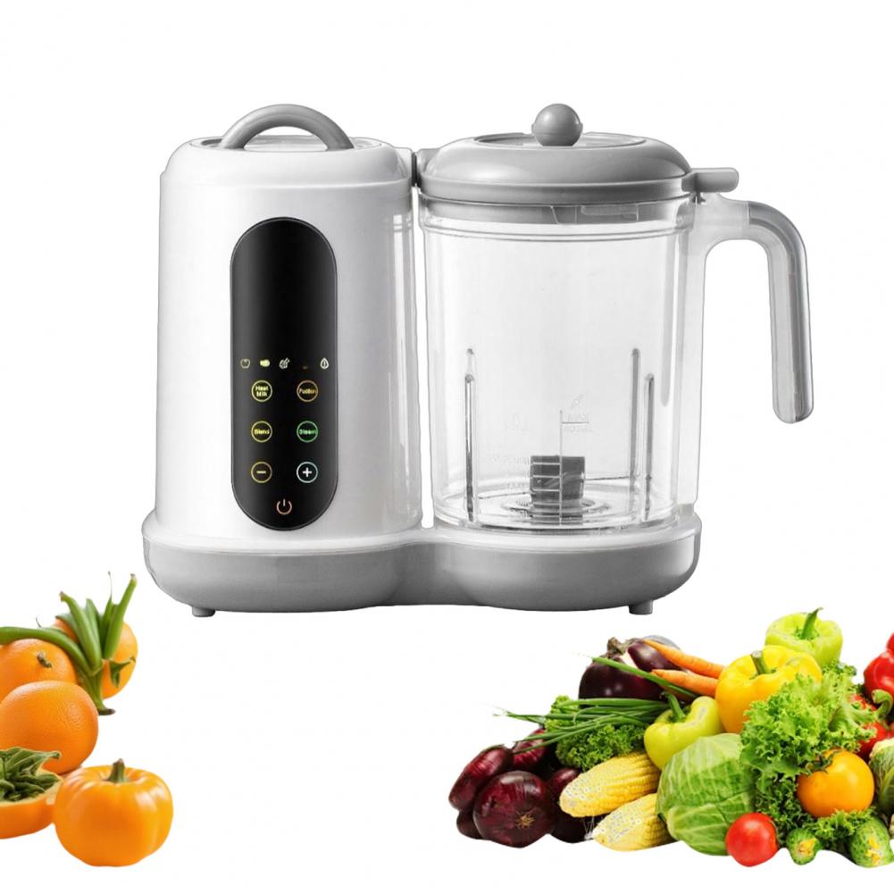 Baby Food Maker And Steamer - EU-stekker Babyvoedselmaker, Babyvoedselprocessor en -stoomer, Pureeblender,