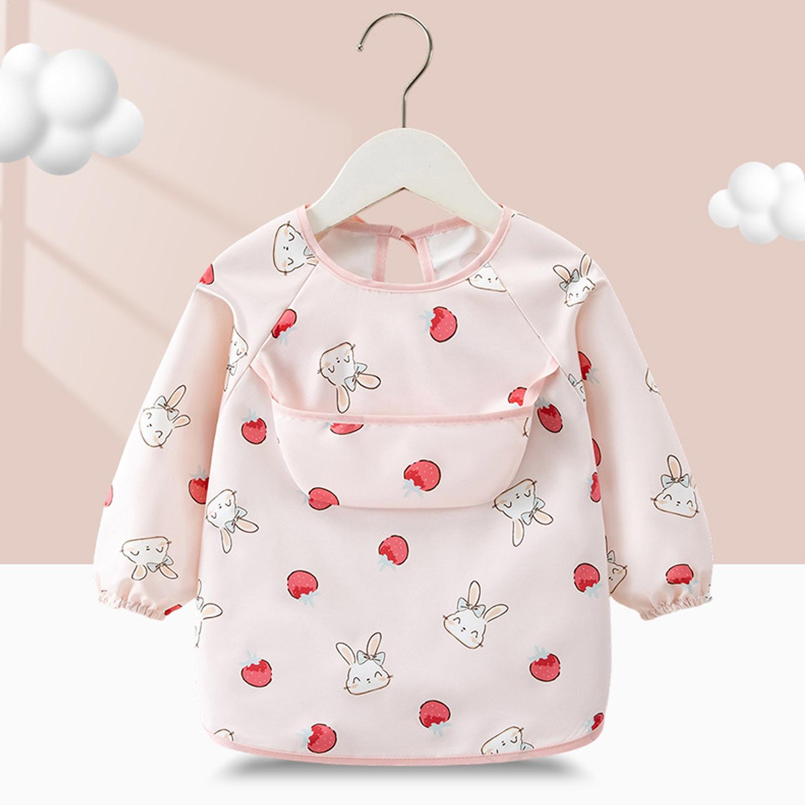 Baby Food Restaurant - Kinderen Smock Bib Waterdicht Herbruikbaar Lange