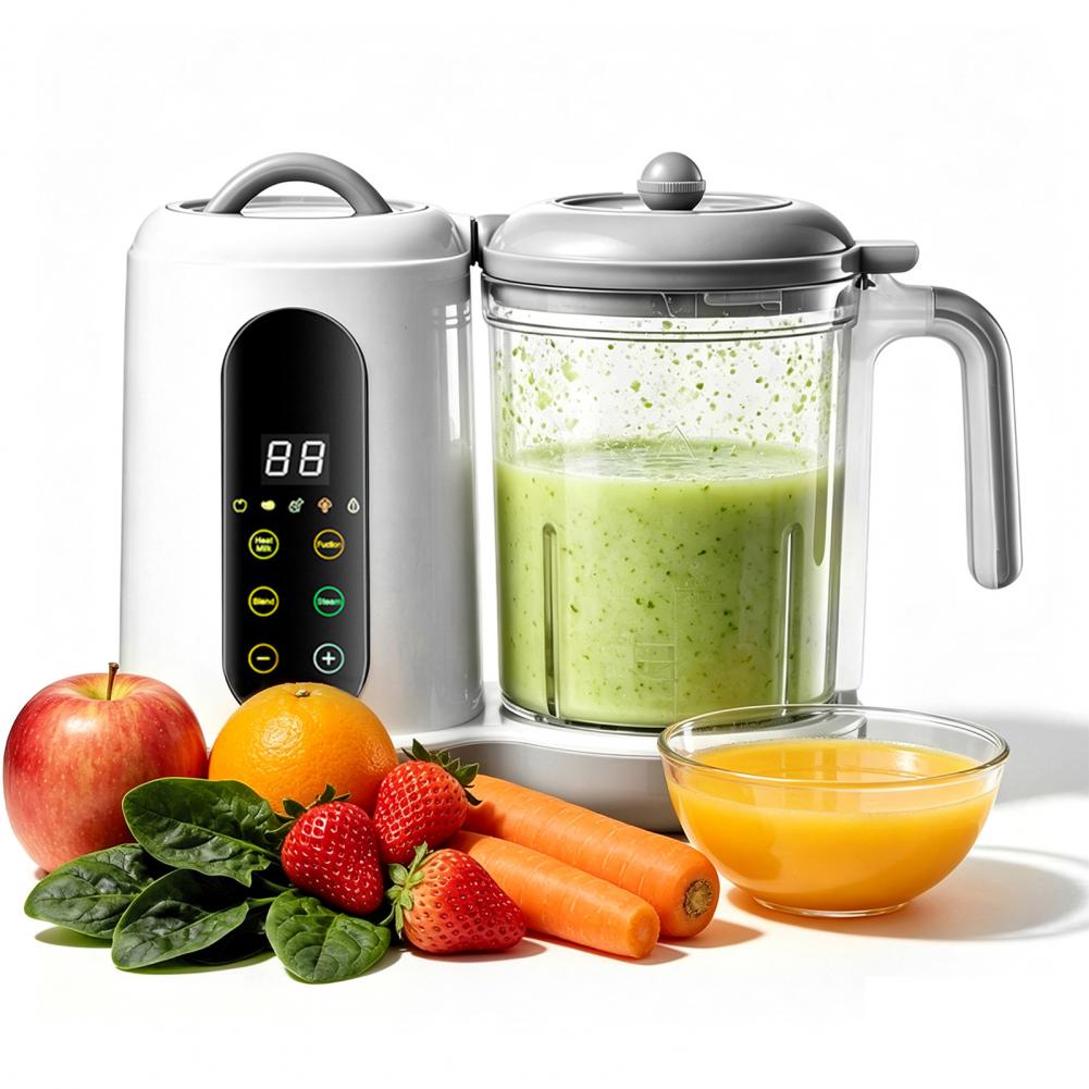 Baby Food Maker And Steamer - Alles-in-één baby stoomkoker & blender, multifunctionele
