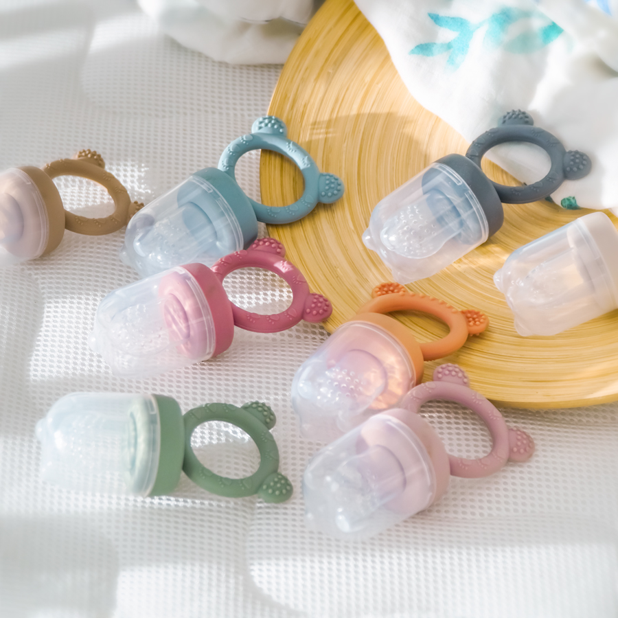Baby Food For 6 Months - Baby Fopspeen Fruit Feeder Cover Siliconen
