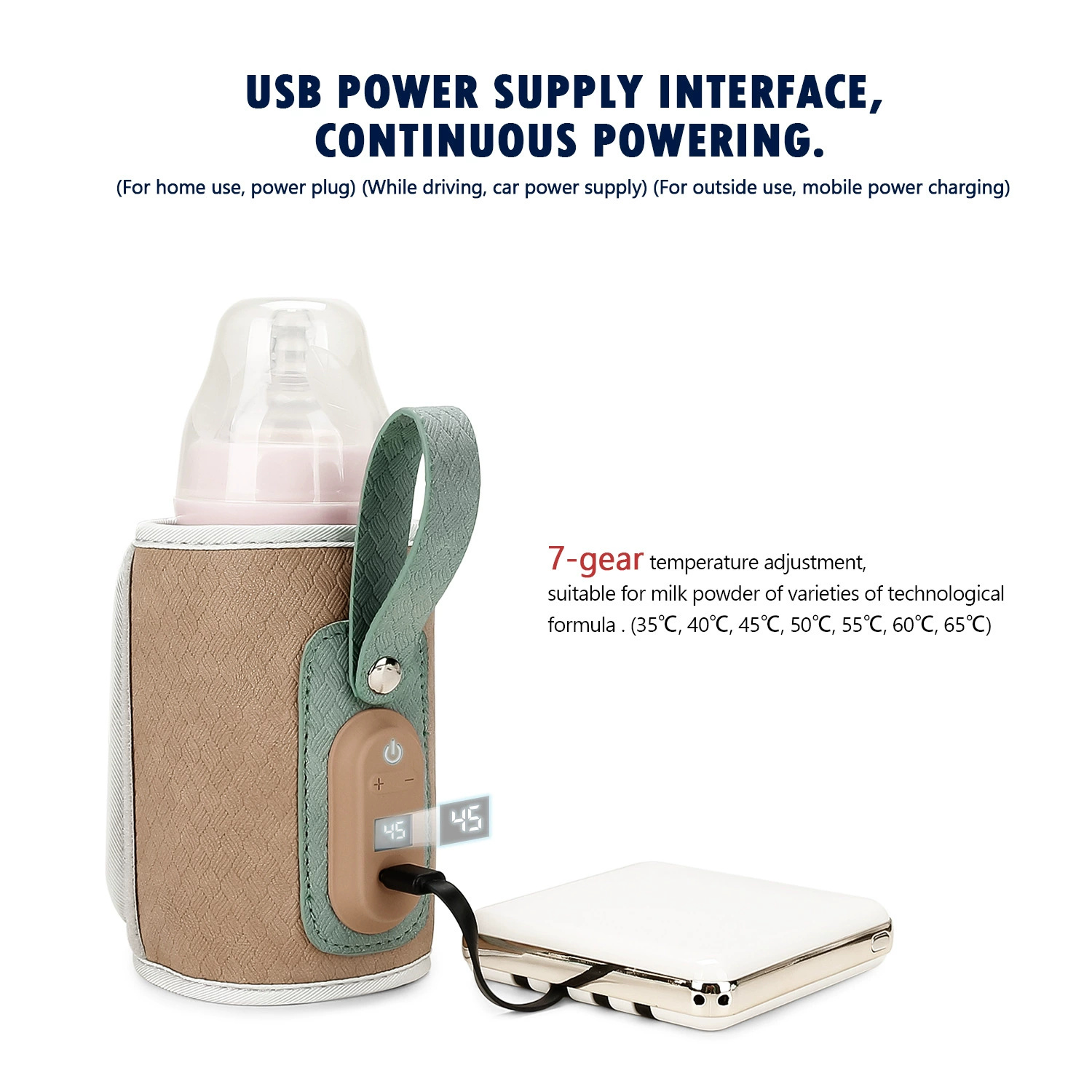 Babyflessenwarmer Tas USB-aang - Baby Food For Travelling recensie en prijs