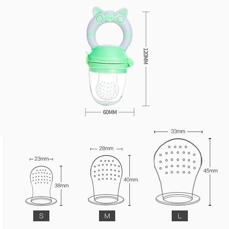 4-delige set siliconen fruit-  - Baby Food Ingredients recensie en prijs