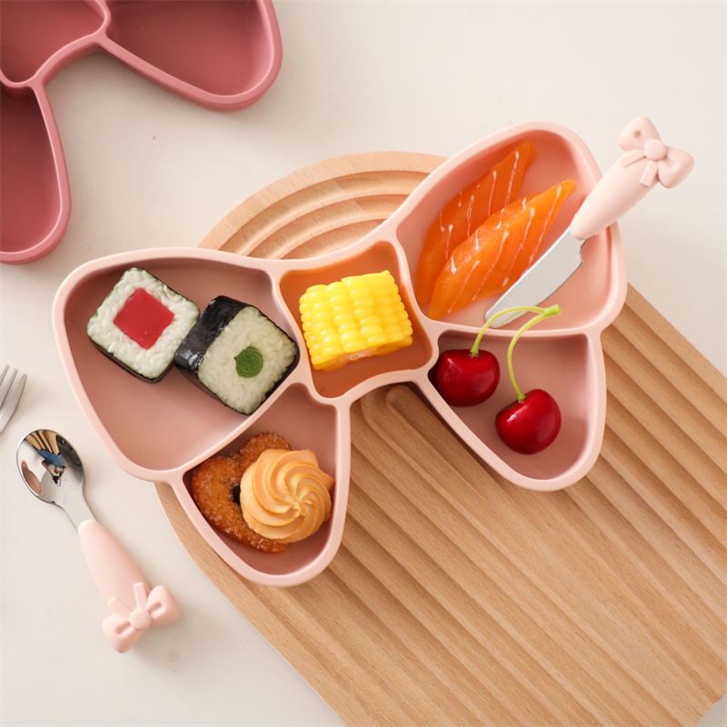 Baby Siliconen Eetbord Strik B - Baby Food Tray recensie en prijs