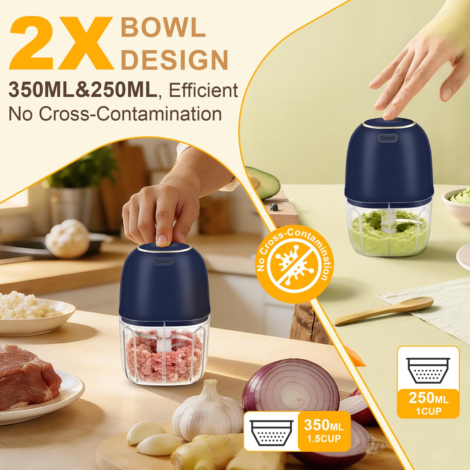 Elektrische knoflookhakker, dr - Baby Food Meat recensie en prijs