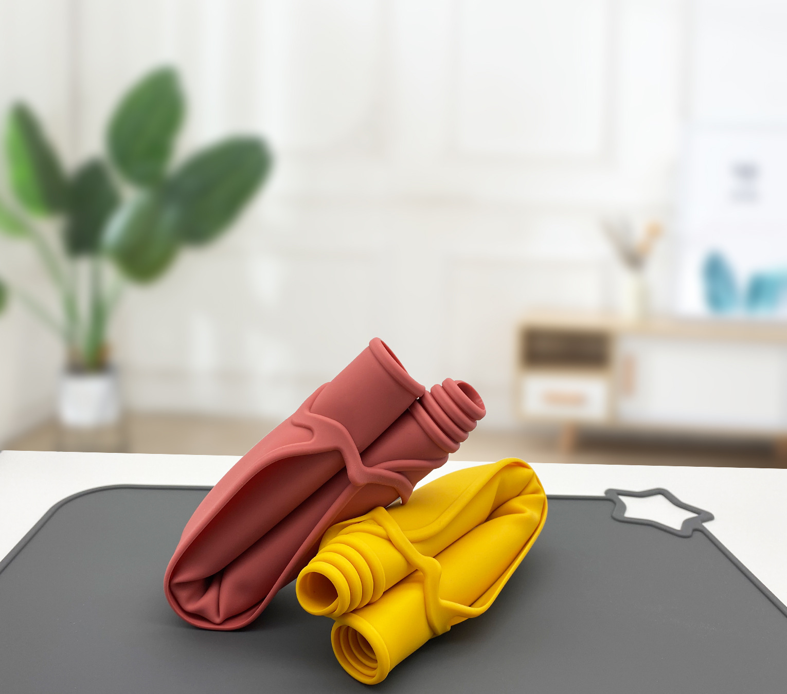 1PCS eenvoudige siliconen plac - Baby Food Restaurant recensie en prijs