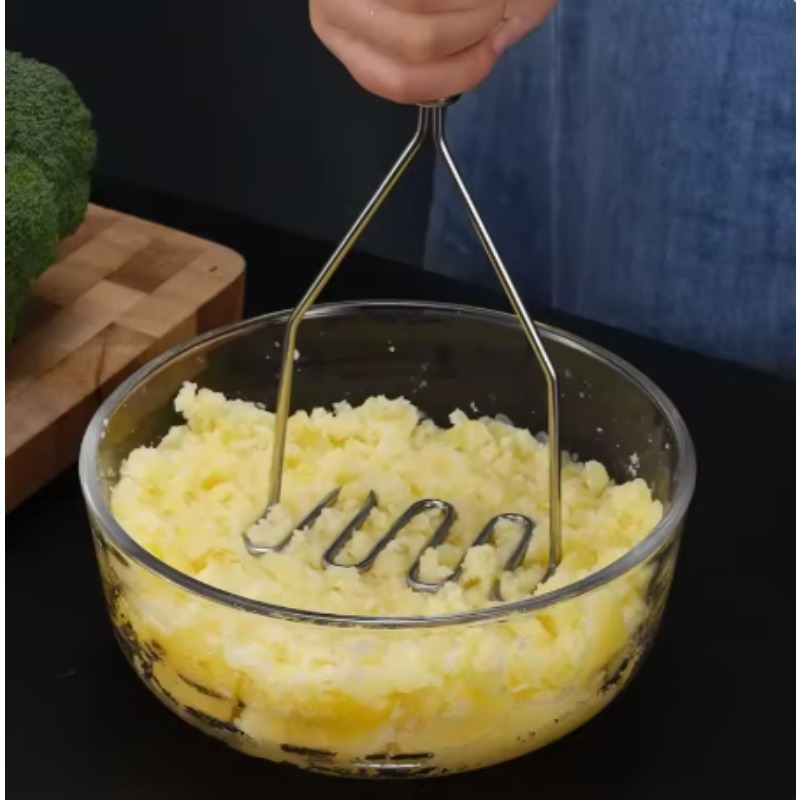 Roestvrijstalen aardappelstamp - Baby Food Avocado recensie en prijs