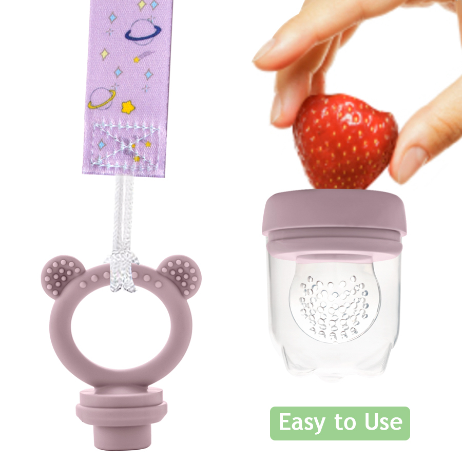 Siliconen Baby Bijtring Fruit  - Baby Food For 6 Months recensie en prijs