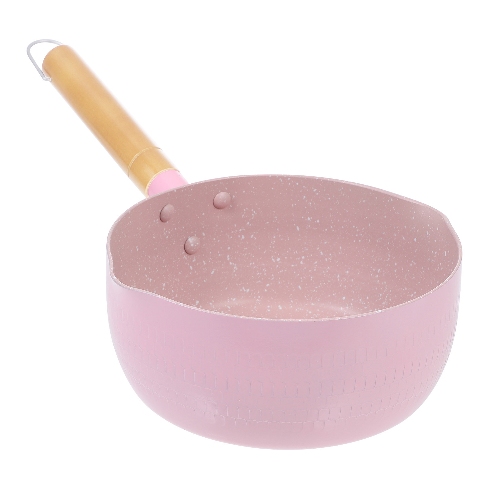 Aluminium melkpan met houten h - Baby Food Restaurant recensie en prijs