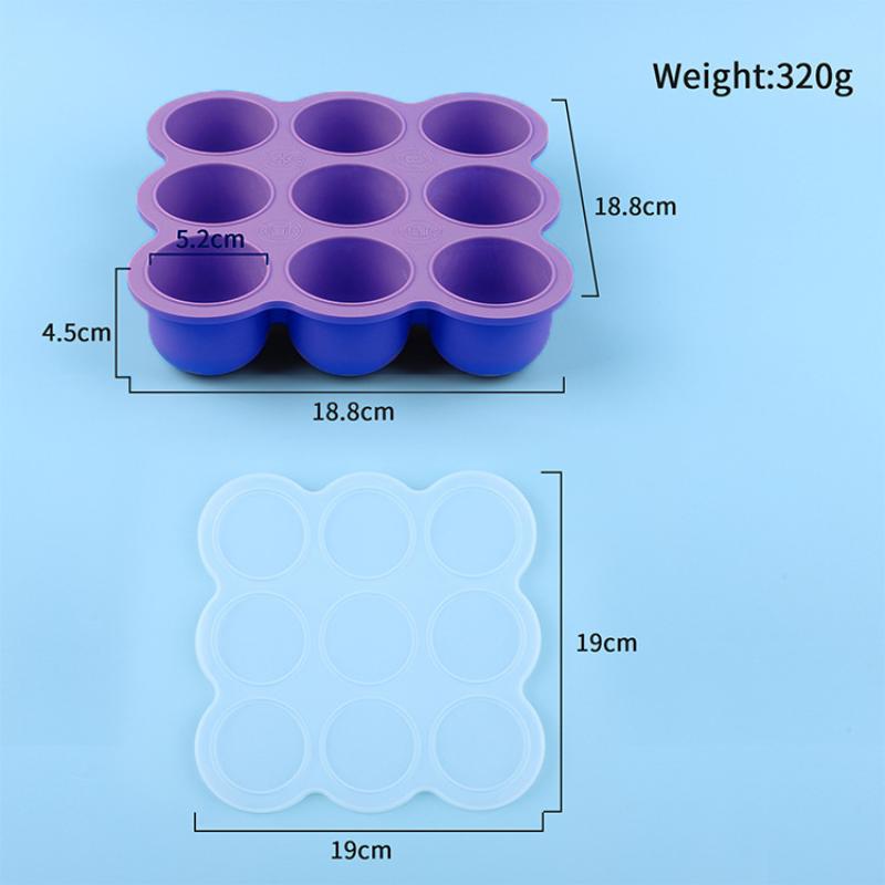 Babyvoeding siliconen bakje 9- - Baby Food Tray recensie en prijs