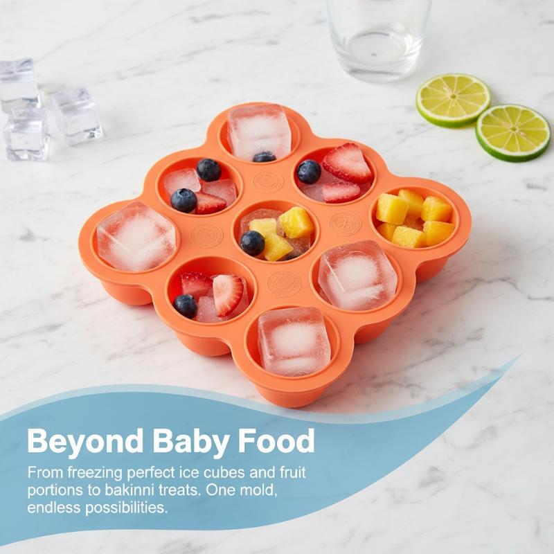 Babyvoeding siliconen bakje 9- - Baby Food Tray recensie en prijs