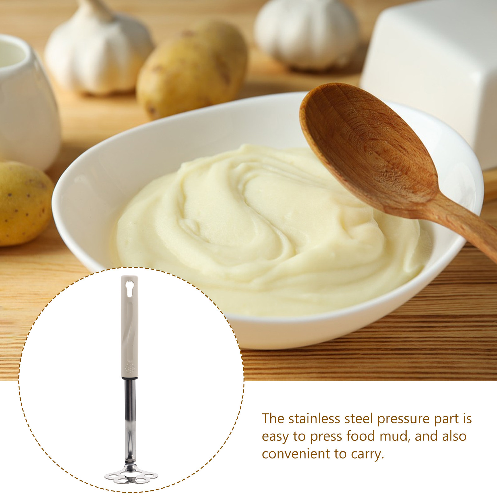 Roestvrijstalen mini-aardappel - Baby Food Avocado recensie en prijs