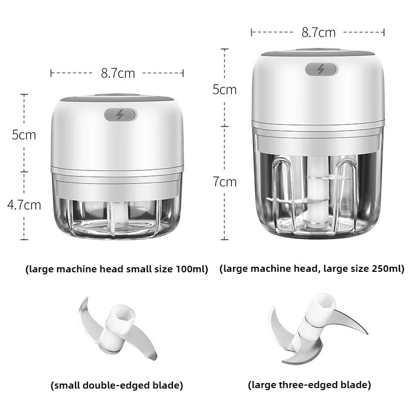Elektrische Mini Knoflook Chop - Baby Food For 2 Year Old recensie en prijs