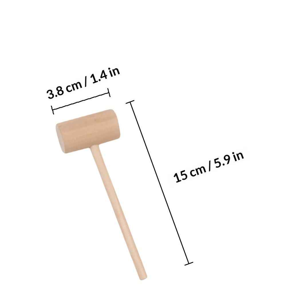 20 stuks mini houten hamers, s - Baby Food Restaurant recensie en prijs