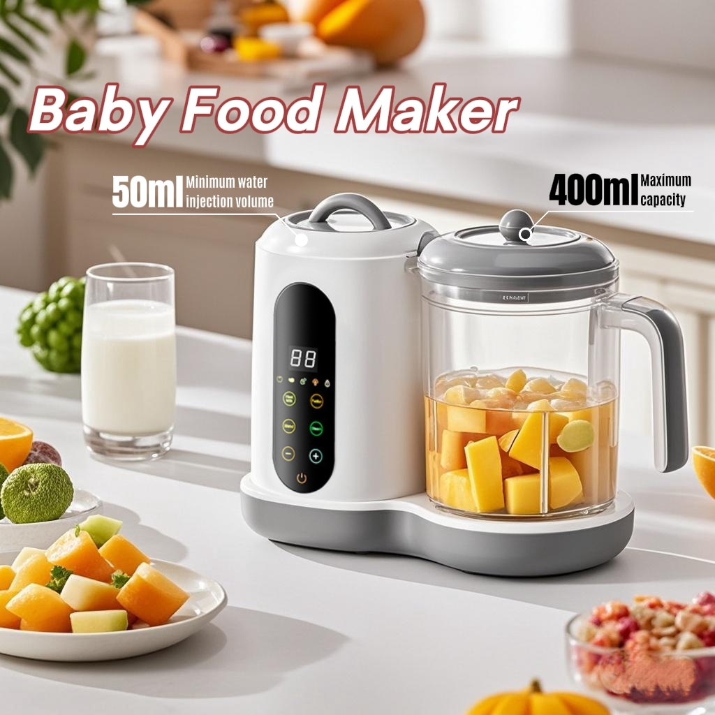 Multifunctionele babyvoedingma - Baby Food Maker And Steamer recensie en prijs
