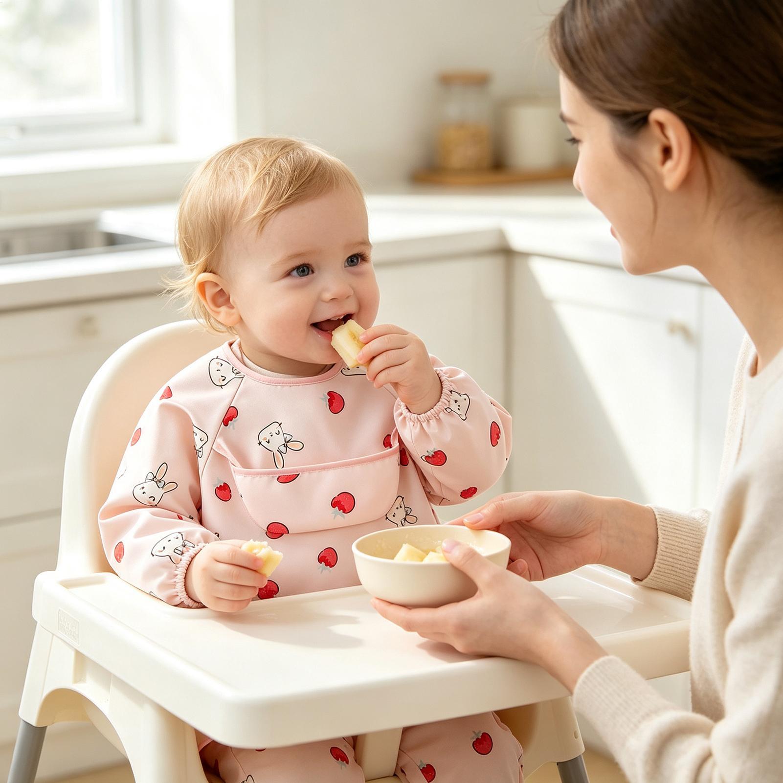 Kindersmock-slab Zacht Verstel - Baby Food Restaurant recensie en prijs