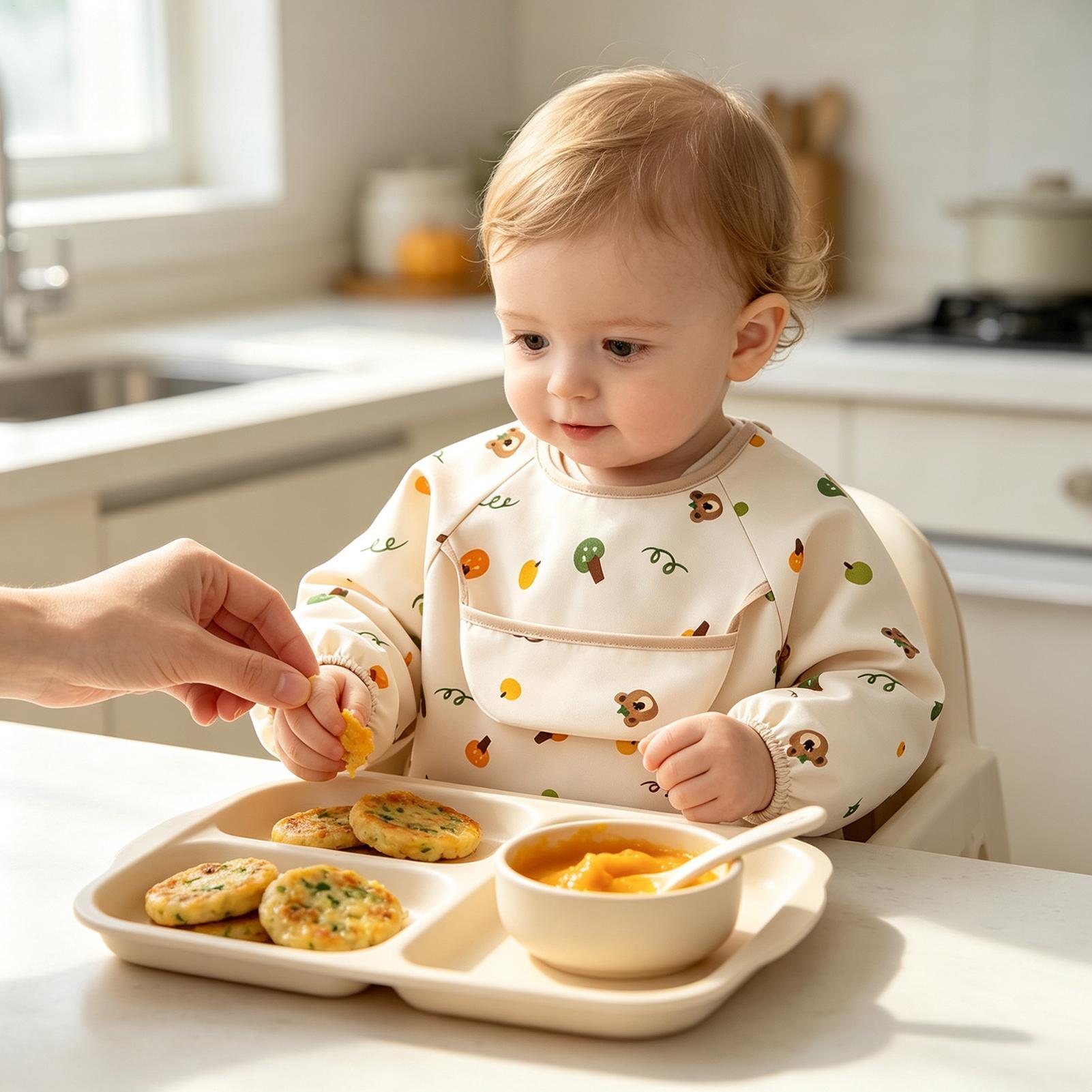 Kindersmock-slab Zacht Verstel - Baby Food Restaurant recensie en prijs