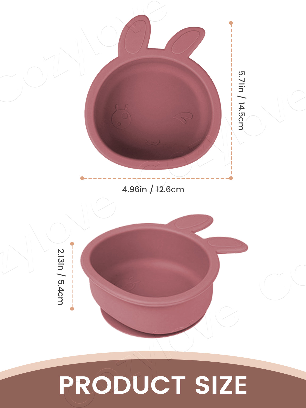 Schattige konijnenoren silicon - Baby Food For 6 Months recensie en prijs