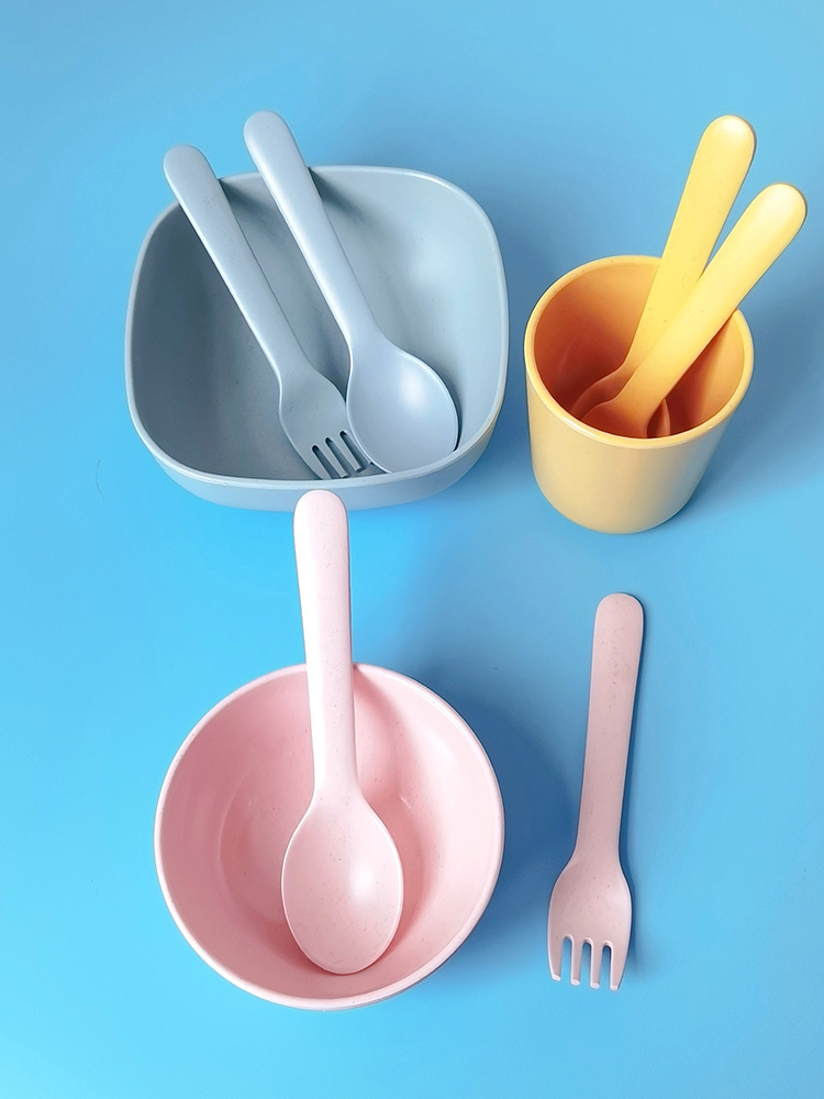 Bamboevezel Vork Lepel Baby Ex - Baby Food Restaurant recensie en prijs