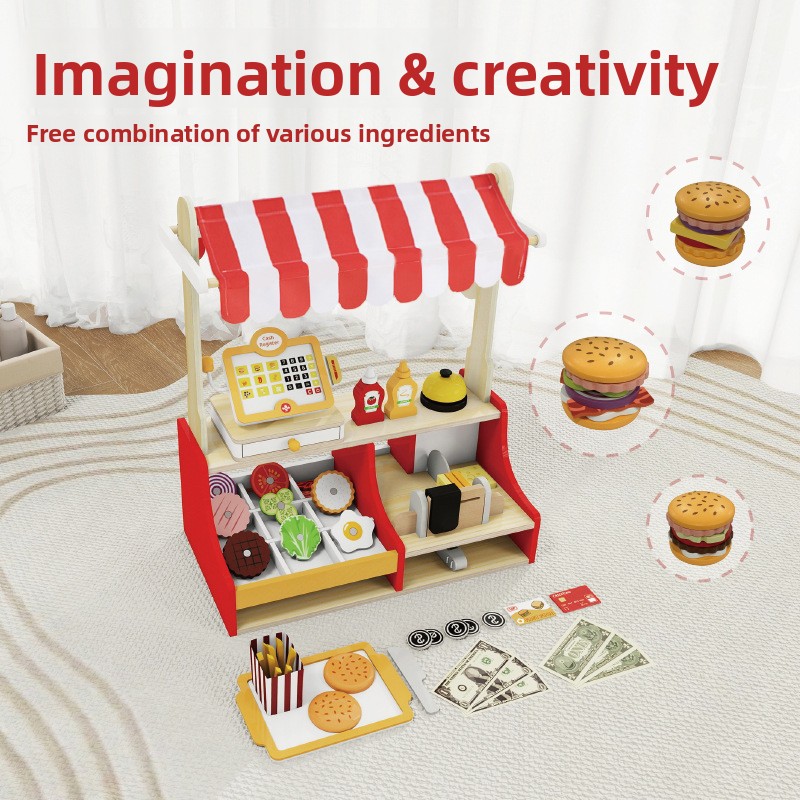 Kinderen Speelgoedpuzzel Houte - Baby Food Restaurant recensie en prijs