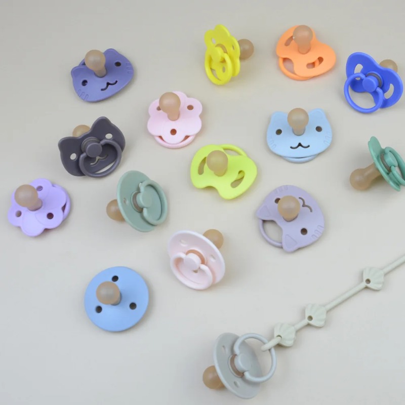 Babyfopspenen Tweekleurige ron - Baby Food Ingredients recensie en prijs